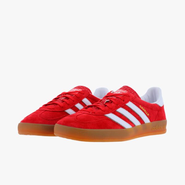 ADIDAS GAZELLE INDOOR SCARLET/WHITE - Imagen 8