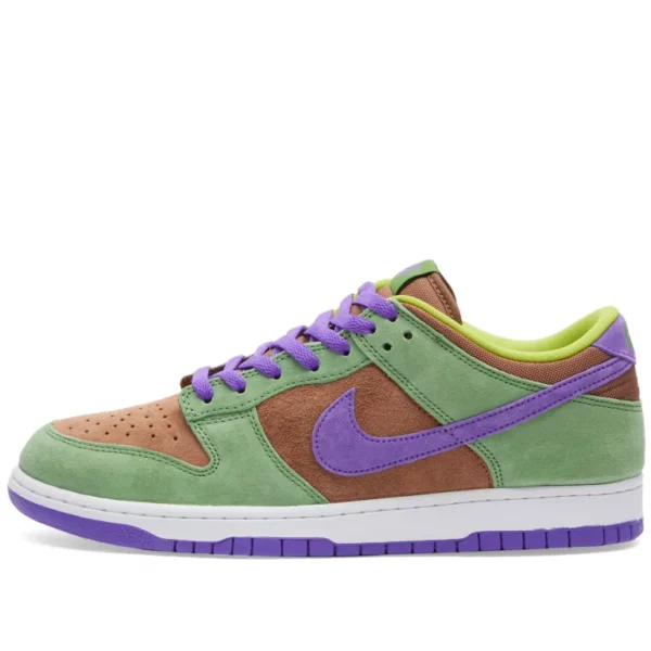 NIKE DUNK LOW SP VENEER, DEEP PURPLE & AUTUMN GREEN - Imagen 2