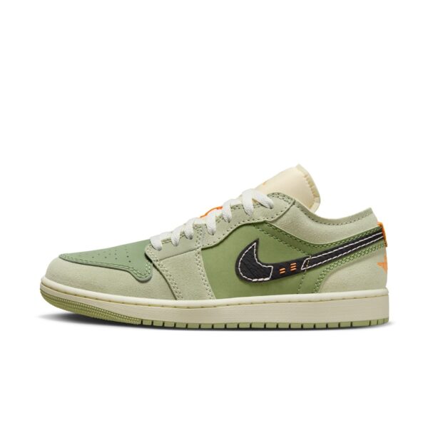 AIR JORDAN 1 LOW SE CRAFT OLIVE/BLACK - Imagen 2