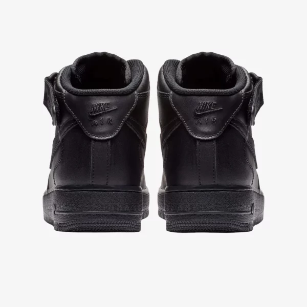 NIKE AIR FORCE 1 MID '07 TRIPLE BLACK - Imagen 5