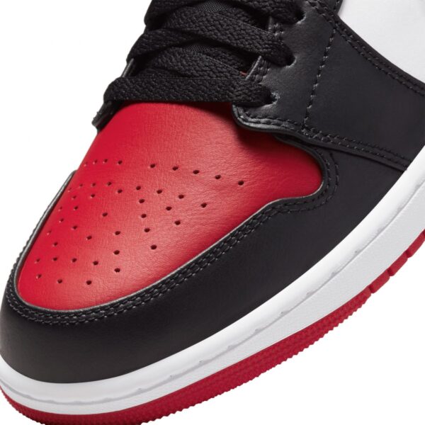 AIR JORDAN 1 LOW "BRED TOE" - Imagen 6