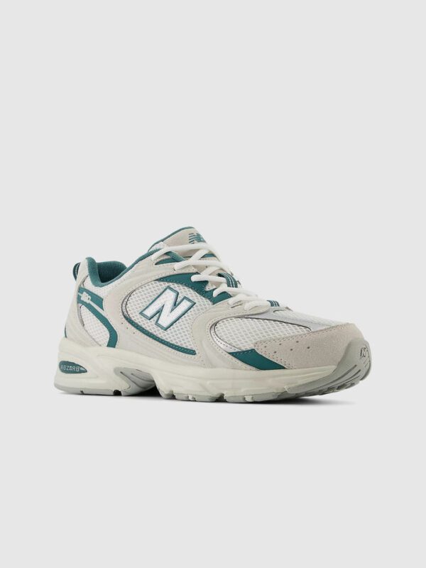 NEW BALANCE HERITAGE 530 "WHITE GREEN" - Imagen 3