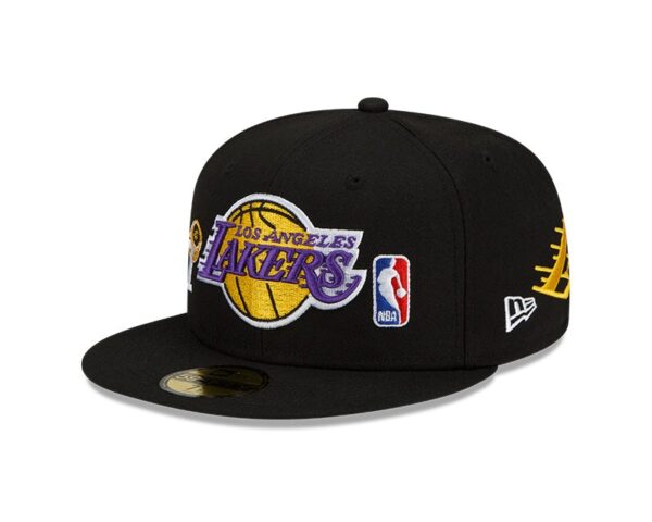 NEW ERA LOS ANGELES LAKERS COUNT THE RINGS 59/50 FITTED HAT