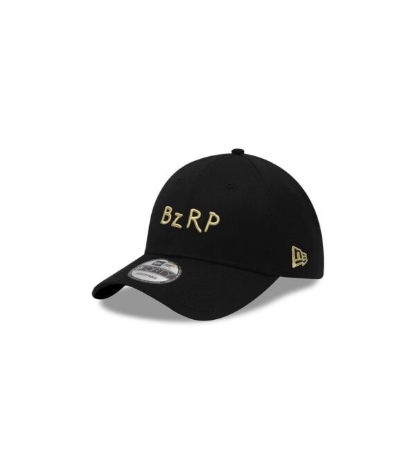 GORRA OFICIAL NEW ERA BZRP 59FORTY BIZARRAP NEGRA AJUSTABLE - Imagen 2