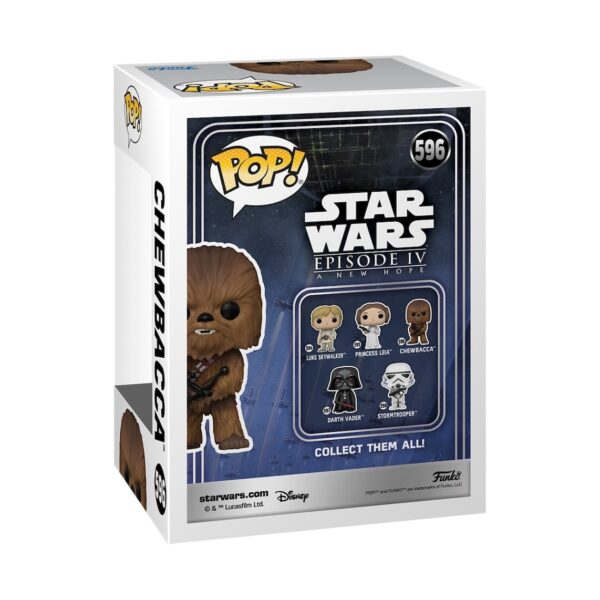 FIGURA FUNKO POP STAR WARS CHEWBACCA - Imagen 3