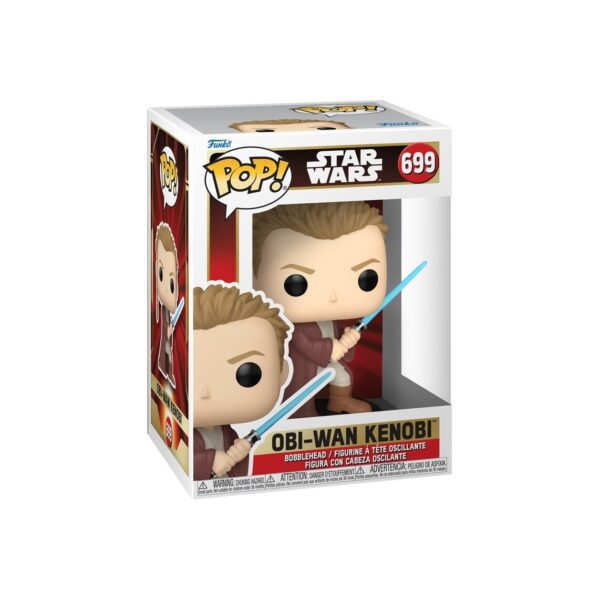 FIGURA FUNKO POP OBI WAN JOVEN STAR WARS - Imagen 3