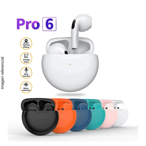 AUDÍFONOS BLUETOOTH PRO 6