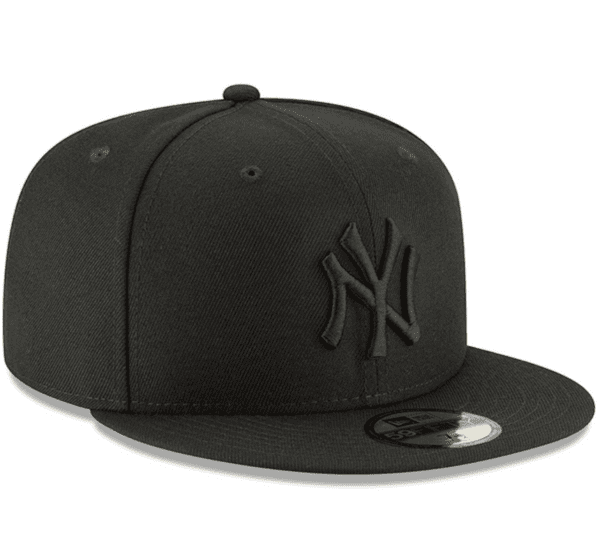 NEW YORK YANKEES TONAL BLACK ON BLACK 59FIFTY FITTED HAT - Imagen 3