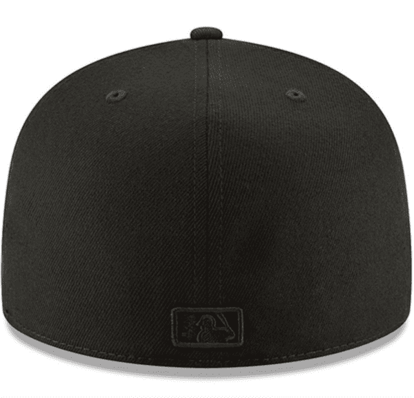 NEW YORK YANKEES TONAL BLACK ON BLACK 59FIFTY FITTED HAT - Imagen 4