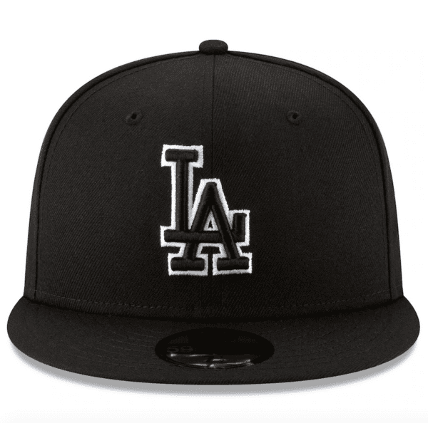 GORRA AJUSTADA NEW ERA B-DUB 59FIFTY DE LOS ANGELES DODGERS, COLOR NEGRO - Imagen 2