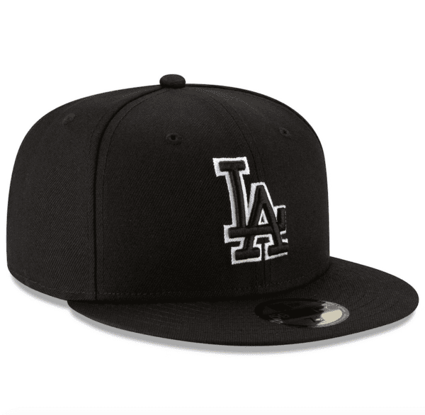 GORRA AJUSTADA NEW ERA B-DUB 59FIFTY DE LOS ANGELES DODGERS, COLOR NEGRO - Imagen 3