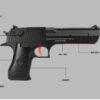 PISTOLA DESERT EAGLE RX DE HIDROGEL - Imagen 5