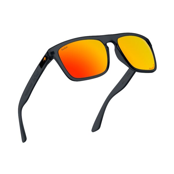 MCLAREN SUNGOD RENEGADES CORE SUNGLASSES - BLACK/FIRE - Imagen 3