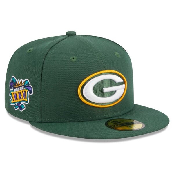 NEW ERA BROWN GREEN BAY PACKERS HARVEST A-FRAME 9FORTY ADJUSTABLE HAT