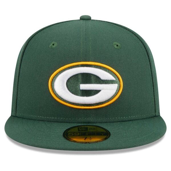 NEW ERA BROWN GREEN BAY PACKERS HARVEST A-FRAME 9FORTY ADJUSTABLE HAT - Imagen 2