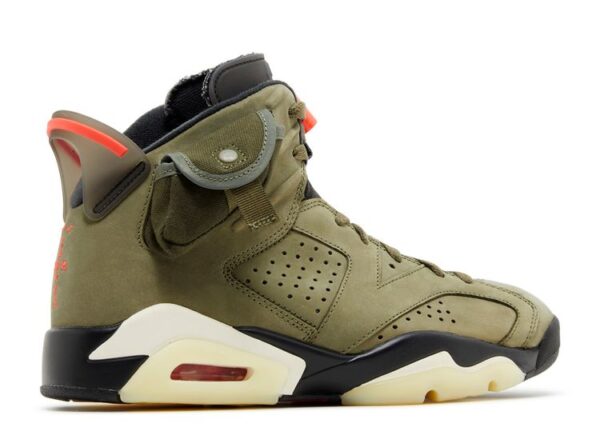 TRAVIS SCOTT x JORDAN 6 RETRO 'OLIVE - Imagen 8