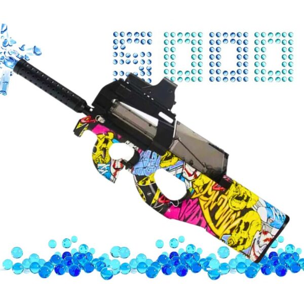 P90 PISTOLA DE HIDROGEL COLORES VARIADOS - Imagen 2