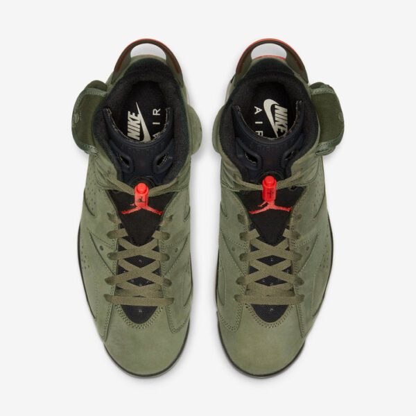 TRAVIS SCOTT x JORDAN 6 RETRO 'OLIVE - Imagen 3