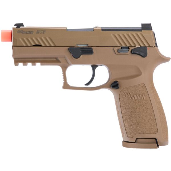 SIG SAUER PROFORCE P320 M18 MHS AIRSOFT BAS BLOWBACK PISTOLA (COLOR TAN)