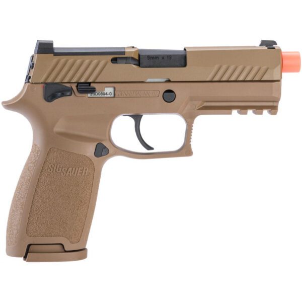 SIG SAUER PROFORCE P320 M18 MHS AIRSOFT BAS BLOWBACK PISTOLA (COLOR TAN) - Imagen 2