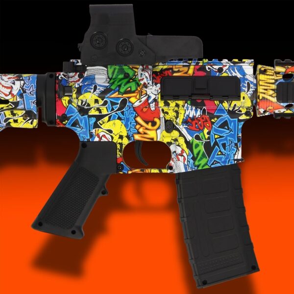 M4-A1 RIFLE DE HIDROGEL GRAFFITI - Imagen 4