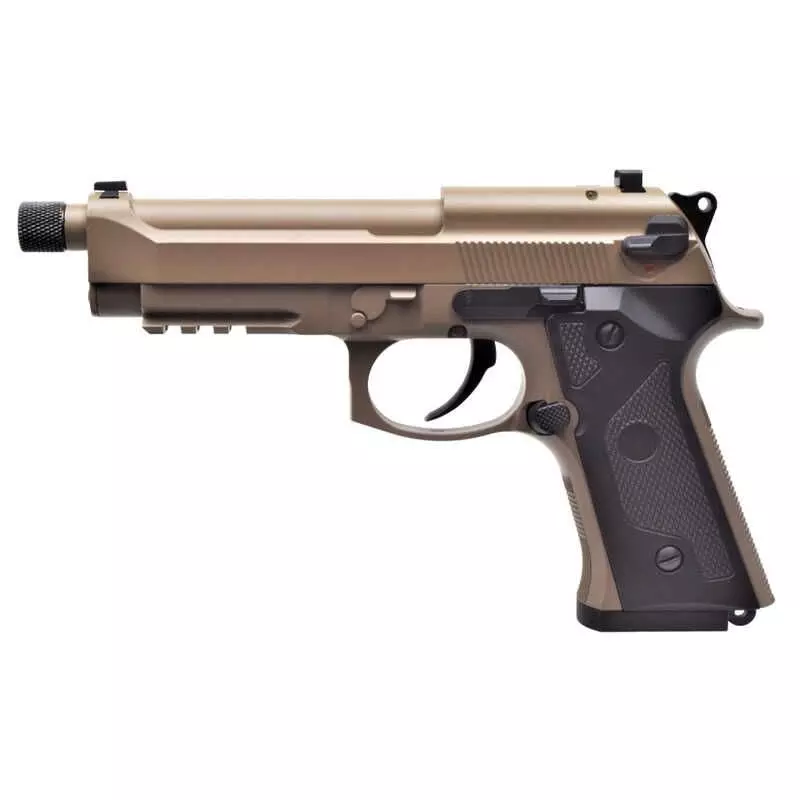 PISTOLA M92 CYMA CM132S TAN (LIPO Y MOSFET)