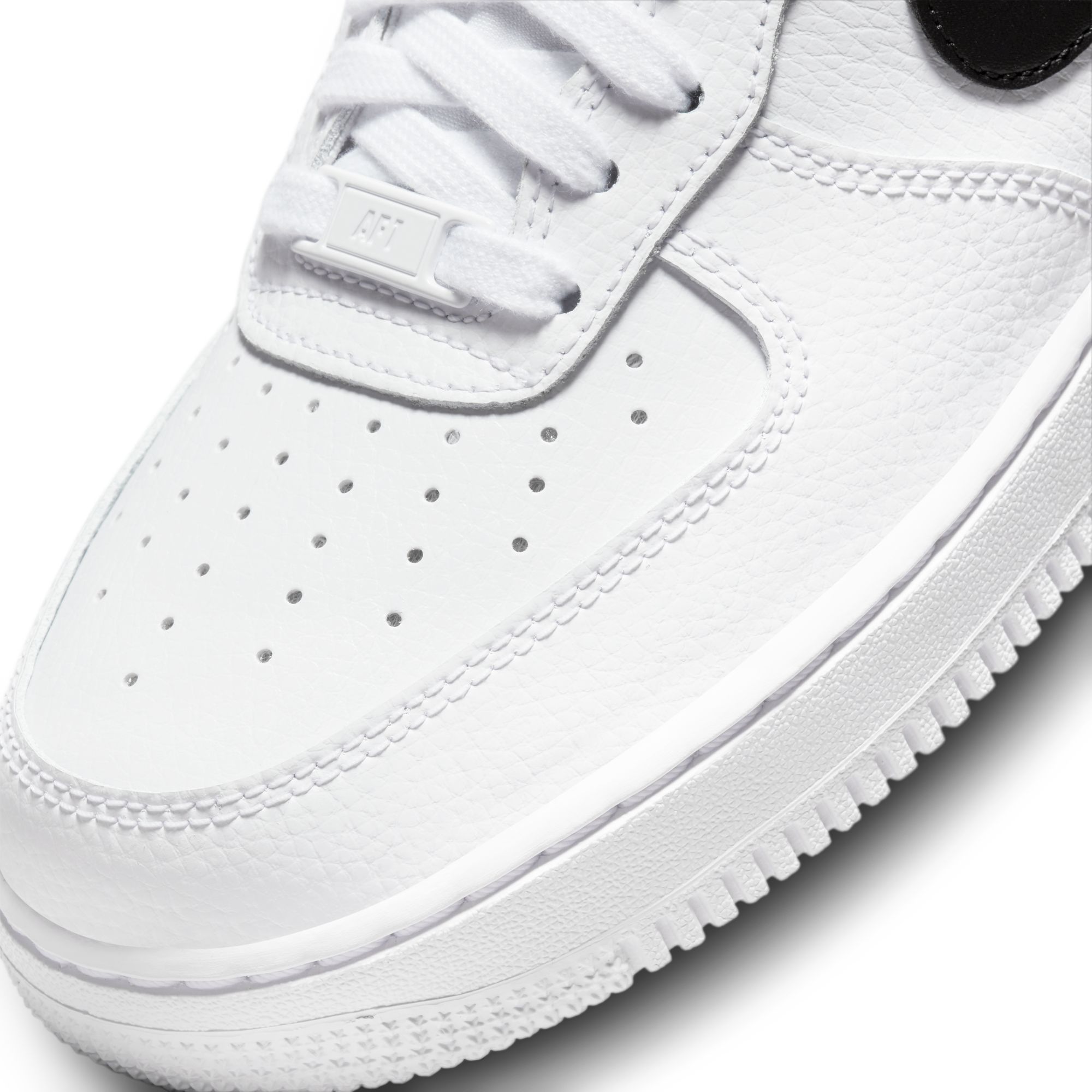 NIKE AIR FORCE 1 '07 WHITE/BLACK - Imagen 5