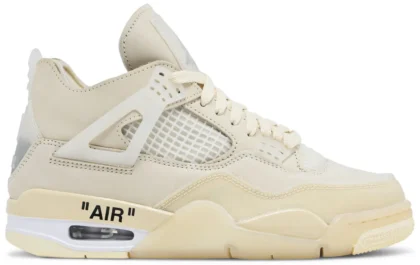 Off-White x Wmns Air Jordan 4 Retro SP 'Sail'